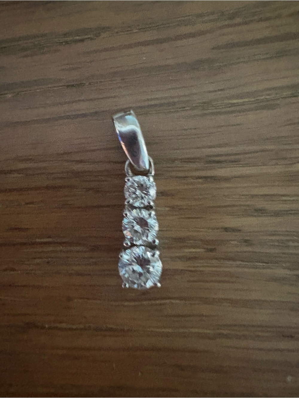 Helzberg Diamonds14k White Gold-Diamond Pendant with White Stones